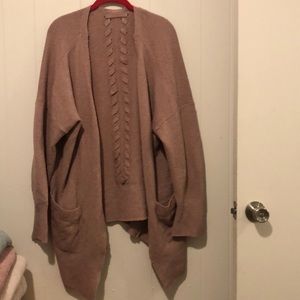 Light prink cardigan